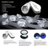 Diamond Tester Pen,High Accuracy Jewelry Diamond Tester?40X Full Metal Jewelers Eye Loupe,LED/UV Illuminated Pocket Folding Magnifying Glass,Profe...