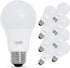 Feit Electric A19 LED Light Bulbs, 60W Equivalent, Dimmable, E26 Standard Base, 90 CRI, 800 Lumens, 5000K Daylight, 120V, 22 Years Lifetime, Damp ...