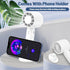 HITNEXT Handheld Mini Fan, Portable HandHeld Fan USB Rechargeable Fan 2000mAh Battery Operated, 3 Speed Small Personal Fan for Travel Home Office ...