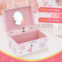 Girl's Gift Music Box with Spinning Ballerina,Fairy Design Musical Jewelry Box for Kids Jewel Storage,Toys for Girls...