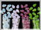 120+ Bead Kit of 6x9mm Pendant Drop Beads - Teardrop Glass Beads for Jewelry Making Set in 4 Opal Colors: White, Pink, Dark Pink, Grass Green...
