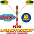 Funwares Launch Rocket for Kids, Soars and Whistles 250 FT, 2 Whistling Foam Rockets, 100% Kid Powered Fun Kids Outdoor Toy, Boys and Girls Age 8+...