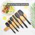 MaxDare Silicone Spatulas and Spoon Set, One-Piece Design Heat Resistant Dishwasher Safe Kitchen Utensil for Baking Cooking Stirring, Non Stick BP...
