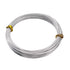 Fashewelry 32.8 Feet 15 Gauge Aluminum Wire Silver Bendable Metal Craft Wire for Beading Jewelry Craft Making...