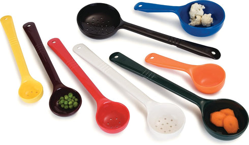 Carlisle FoodService Products Measure Miser Solid Measuring Spoon with Short Handle, 3 Ounces, White, 1 Count (Pack of 1)...