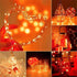 4 Pack Battery Operated Dewdrop Led Lights,Indoor Mini Fairy Lights With Timer Function,For Wedding Home Parties Christmas Holiday Decoration,6 Ho...