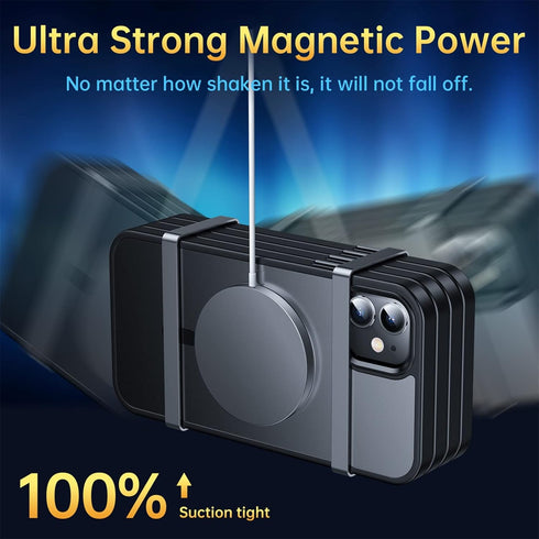 Ultra Strong Magnetic for iPhone 11 Case, Military Grade Drop Protection, Compatible with MagSafe, Shockproof Anti-Scratch Translucent Matte Slim ...
