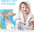 2024 Upgraded Whale Bath Toys for Babies, Light Up Bath Toys for Toddlers, Sprinkler Bathtub Toys Spray Fountain Water Pool Toys, Baby Infant Kids...