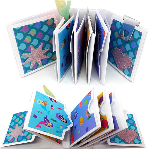Alinacutle 3inch Mini Album Die Cut Metal Cutting Dies Paper Craft Metal Die-Cuts Handmade Album DIY Planner Scrapbooking DIY Card Metal Punch Tem...