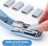 Stapler, 20-50 Sheets Capacity with Staples and Staple Remover Set, Desk Stapler Office Staplers (Blue, 20 Sheet)...