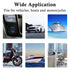 Double Port USB 3.0 Car Mount Flush Cable, USB3.0 Male to Female Car Mount Extension Cable for Car Motorcycle Boat Dashboard Panel 3ft...