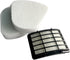 HEPA Filter + 2 Foam Flet Filter Kit for Shark Navigator Life Away XFF350 XHF350 NV350 NV351 NV352 NV355 NV356 NV356E NV357 NV360 NV370 NVLFT199 U...
