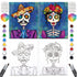 2 Pack Paint and Sip Canvas Painting Kit Pre Drawn Canvas for Painting for adults Stretched Canvas Couples Games Date Night Anniversary Gifts Pain...