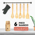 Bamboo Cooking Utensils - Bamboo Kitchen Utensils Wood Spoons For Cooking Bamboo Spoons For Cooking Wooden Spoon Set...