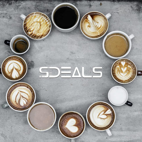 Milk Frother. Electric Mixer and Whisk for Coffee Drinks, Protein Shakes, Teas, Eggs and Sauces. Handheld Cafe Foamer and Mixer...
