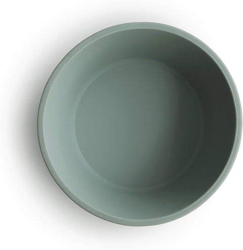 mushie Silicone Suction Bowl | BPA-Free Non-Slip Design (Cambridge Blue)...