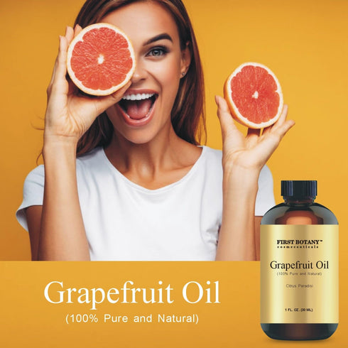100% Pure Essential Oil - Premium Oil for Aromatherapy, Massage, Topical & Household Uses - 1 fl oz (Grapefruit)...