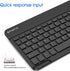 Fintie 10-Inch Ultrathin (4mm) Wireless Bluetooth Keyboard for iPad Samsung Tablet, iPhone Smartphone, iOS, Android Tablets Phone, Black...