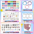YTUONIG 116 pcs Charm Bracelet Making Kit for Ages 8-12 Girls, with a Portable Bracelet Organizer Box, Unicorns Arts Crafts Gifts for Teenage Birt...