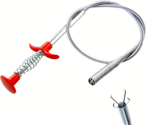 Drain Snake, Drain Clog Remover - Gutter Cleaning Tools Drain Cleaner for Toilet Sewer Shower Kitchen Bathroom Tub Clogged Drains Opener Cleaning ...