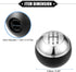5 Speed Manual Gear Shift Knob Compatible for Mini R50 R53 2000-2006 for Mini Cabrio R52 2002-2008, Durable Plastic Black Silver Tone...
