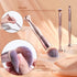BS-MALL Makeup Brushes Stand Up Premium Synthetic Foundation Powder Concealers Eye Shadows (14rose)...