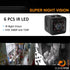 Mini Spy Camera with Audio & Video, 1080P Mini Hidden Camera, Portable Small HD Nanny Cam, Mini Spy Cams with Night Vision & Motion Detection, Ind...