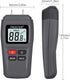 Proster Digital Moisture Meter for Wood with Backlight LCD Damp Tester Dampness Meter for Wood & Battery, Building Materials, and Replacement Elec...