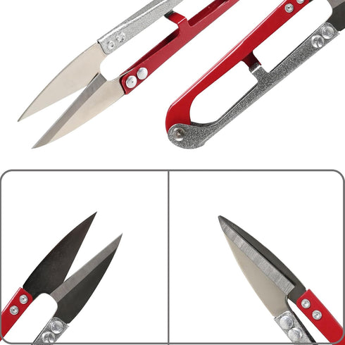 UCEC 12 PCS Thread Snips for Sewing Scissors Crochet Small Scissors Thread Cutter Yarn Cutter, 4.2" Sewing Snips Great for Stitch, Embroidery, Kni...