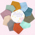 Accmor 10 Pack Muslin Baby Bibs Baby Bandana Drool Bibs 100% Cotton Baby Bibs for Teething and Drooling, Soft Bibs for Baby Girls Boys...