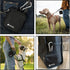 Waterproof Dog Treat Pouch, Dog Training Treat Pouch Built in Poop Bag Dispenser Adjustable Shoulder Bag (BLK) (BLK)...