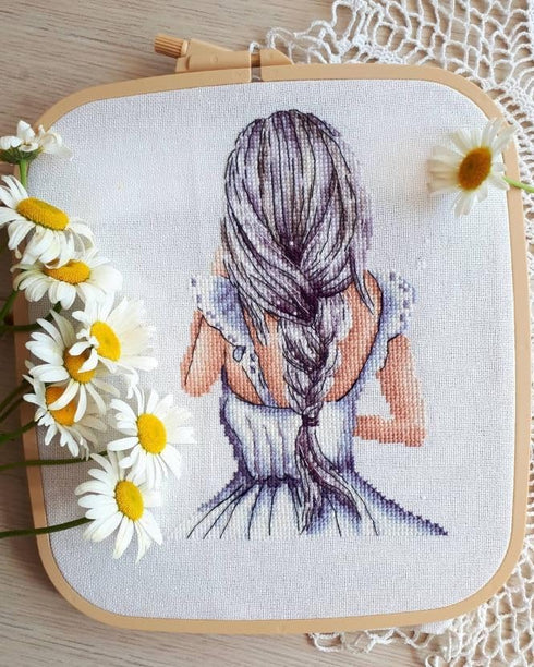 Nurge Beige Large (No:4) Plastic Square Embroidery Hoop, Cross Stitch Hoops, Punch Needle Hoop , DIY Craft Sewing,ABS Plastic Embroidery Hoops...