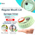 6Pcs Regular Mouth Mushroom Liquid Culture Lid, Grain Spawn Cultivation Mason Jar Lid with 0.2 micron PTFE Syringe Filter & 20mm Self Healing Inje...