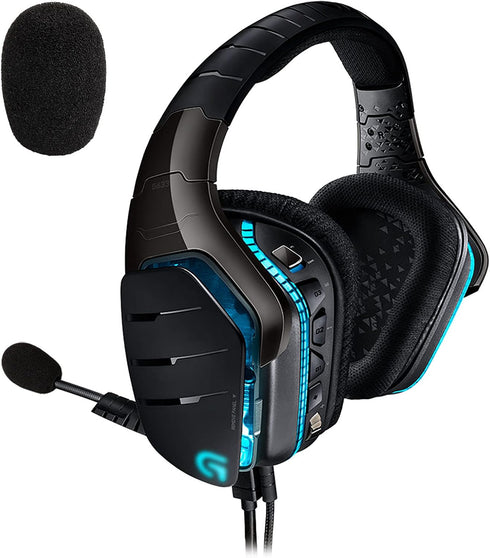 LEFXMOPHY G633 Foam Pop Filter Replacement for Logitech G933 G433 G533 G633 G733 / Razer Tetra Streaming/Kraken Gaming Headset Microphone Windscre...