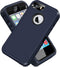 ACAGET Case for iPhone 5/5S/SE (2016) Heavy Duty Protective Phone Case Armor Shock-Absorbing Dual Layer Rubber TPU + PC Cover Non-Slip Bumper Phon...