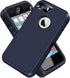 ACAGET Case for iPhone 5/5S/SE (2016) Heavy Duty Protective Phone Case Armor Shock-Absorbing Dual Layer Rubber TPU + PC Cover Non-Slip Bumper Phon...