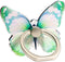 Butterfly Cell Phone Ring Stand Holder, Cute Butterfly Pattern Painted Metal Finger Stand Kickstand 360°Rotation Phone Ring Holder Stand Ring Hand...