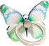 Butterfly Cell Phone Ring Stand Holder, Cute Butterfly Pattern Painted Metal Finger Stand Kickstand 360°Rotation Phone Ring Holder Stand Ring Hand...