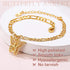 FindChic Butterfly Anklets for Women, 8.5'' to 10.5inch Dainty 18K Gold Plated Cute Charm Figaro Chain Ankle Bracelets Barefoot Jewelry...