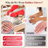 Reusable Kitchen Dishwashing Gloves - 2 Pairs Rubber Household Cleaning Gloves, Flexible and Durable & Non-slip Cleaning Gloves, Great for Kitchen...