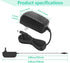 12V 2A AC Adapter 100-240V AC to DC 50-60Hz 12V DC transformer 12 Volt 2 Amps 24W Power Supply Converter with 5.5mm x 2.1mm/2.5mm Plug, for LED Li...