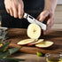 ZhengSheng Folding Chef Knife 4.8” Ultra Sharp 440A Stainless Steel Blade Natural Olive Handle Pocket Foldable Japanese Style Kitchen Knife for Ou...