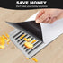 Magnetic Vent Covers, 8" x 15.5", 4 Pack Strong Ac Vent Covers for Home Wall, Floor, Ceiling Vents Air Register, RV, Home HVAC and AC Vents, Magne...