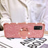 nancheng for Samsung Galaxy A03S case Glitter Luxury Cute Silicone TPU Phone Case for Women Girls with Kickstand, Bling Diamond Rhinestone Bumper ...