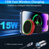 Magnetic Wireless Car Charger Mount,Compatible with MagSafe Car Charger,15W Fast Charging Air Vent Car Phone Holder with 60W Car Adapter for iPhon...