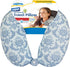 Cloudz Patterned Microbead Airplane Travel Neck Pillow. Customize Your Comfort and Support While Traveling on a Plane, Car, Bus or Train! - Blue P...