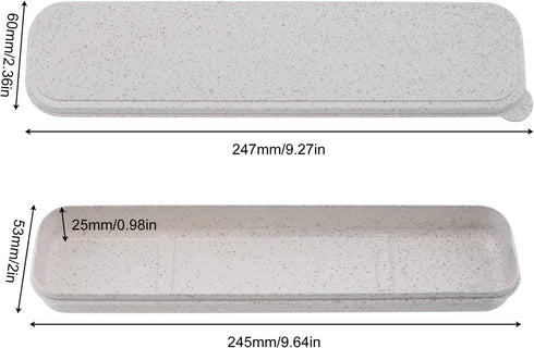 OriGlam Portable Flatware Box Travel Tableware Storage Box, Travel Case Travel Tableware Storage Box, Utensil Case Lunch Bag Flatware Box...