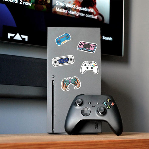 Gaming Video Game Stickers?150Pcs?Gifts Gamepad Merch Party Supplies Decor Decals Vinyl for Laptop Computer Waterbottle Phone Teens Girls....