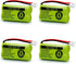 2.4v BT184342 BT284342 BT18433 BT28433 BT183348 BT283348 BT-1011 Replacement Battery Compatible with Phone CS6209 CS6219 CS6229 DS6151 89-1330-01-...