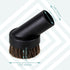 RDEXP Round Dust Brush 25mm Horse Hair 1.25" Vacuum Attachment Replacement,Perfect for Vacuuming Sofas and Baseboards,Use a Rubber Will Help It Fi...